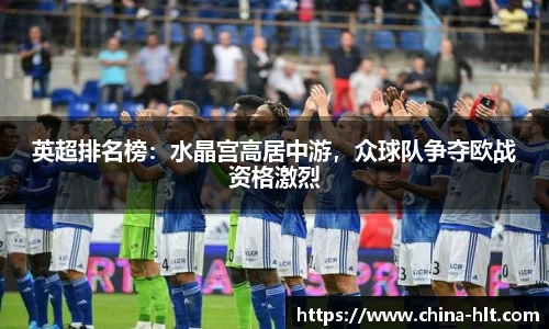 英超排名榜：水晶宫高居中游，众球队争夺欧战资格激烈